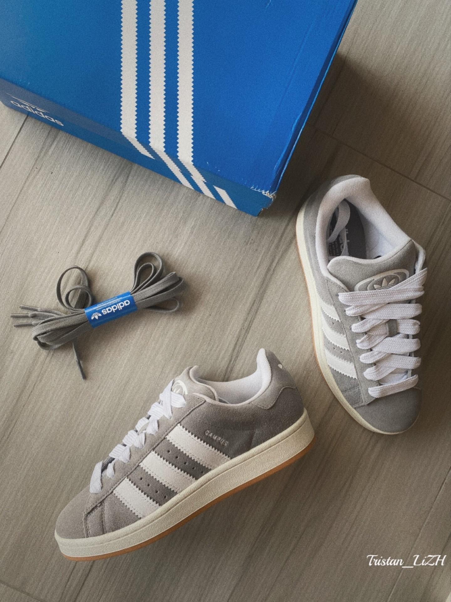 穿这双Adimatic小老弟搭校服|Campus00白灰分享